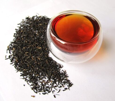 Edulkoratzailerik gabeko tea buckwheat dietan onartzen den edaria da