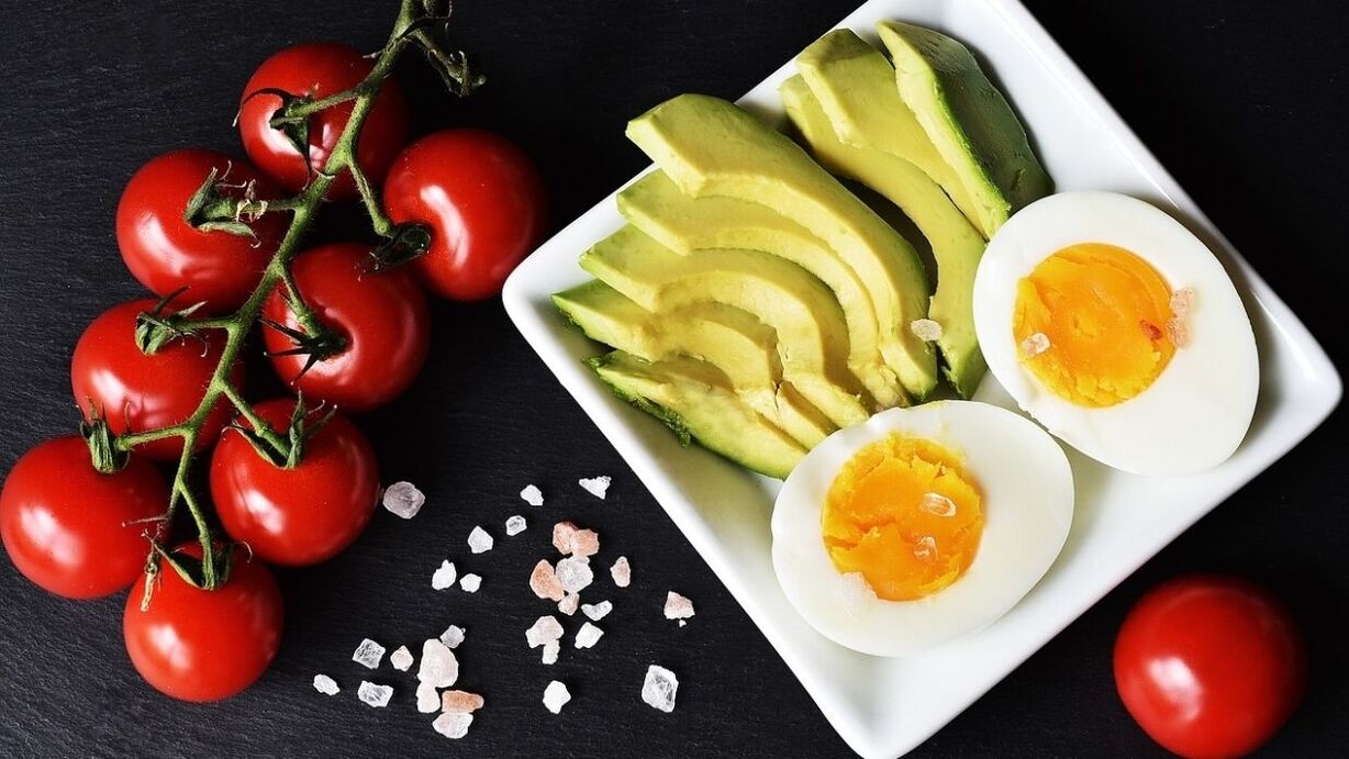 Keto-dieta produktuak