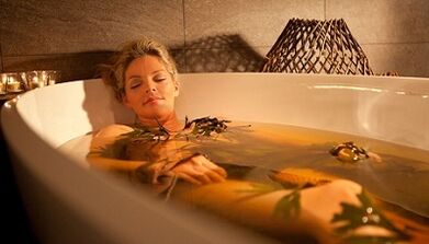 pisua galtzeko bainu errezetak