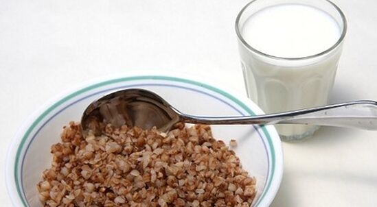 Dieta buckwheat eta kefirrekin